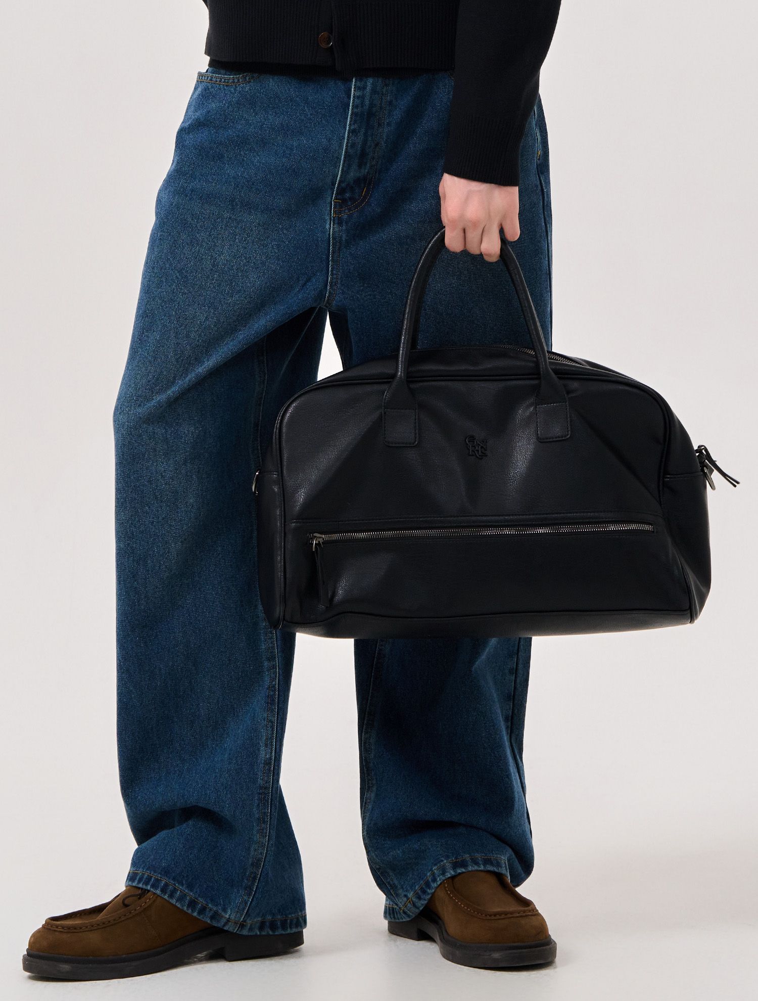 MUSINSA公式 | GENERAL IDEA UNISEX Eco Leather Boston Bag
