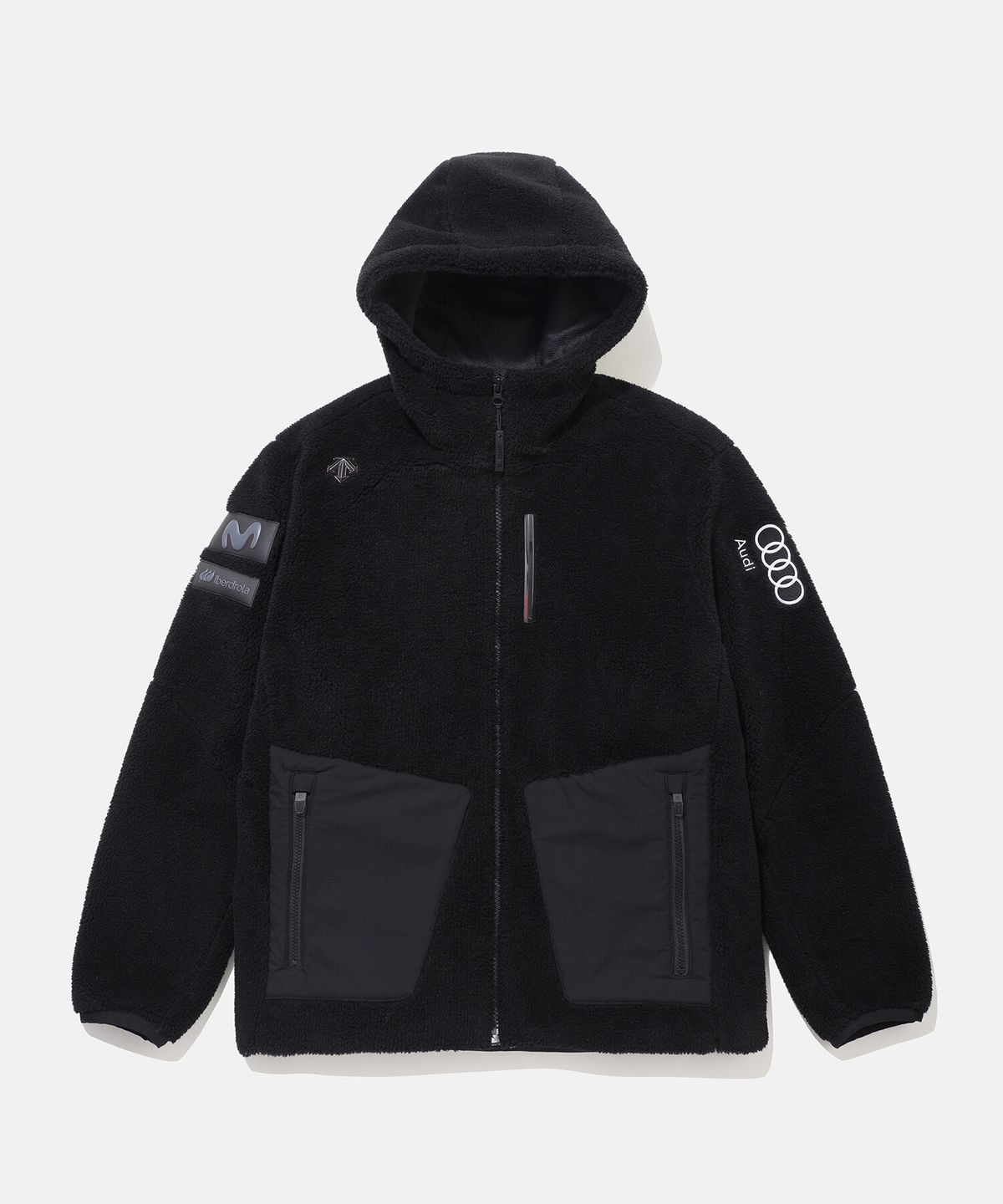 데상트(DESCENTE) [SPAIN SKI] 울트라 플리스 2 IN 1 자켓 블랙(SP421SKTO2)