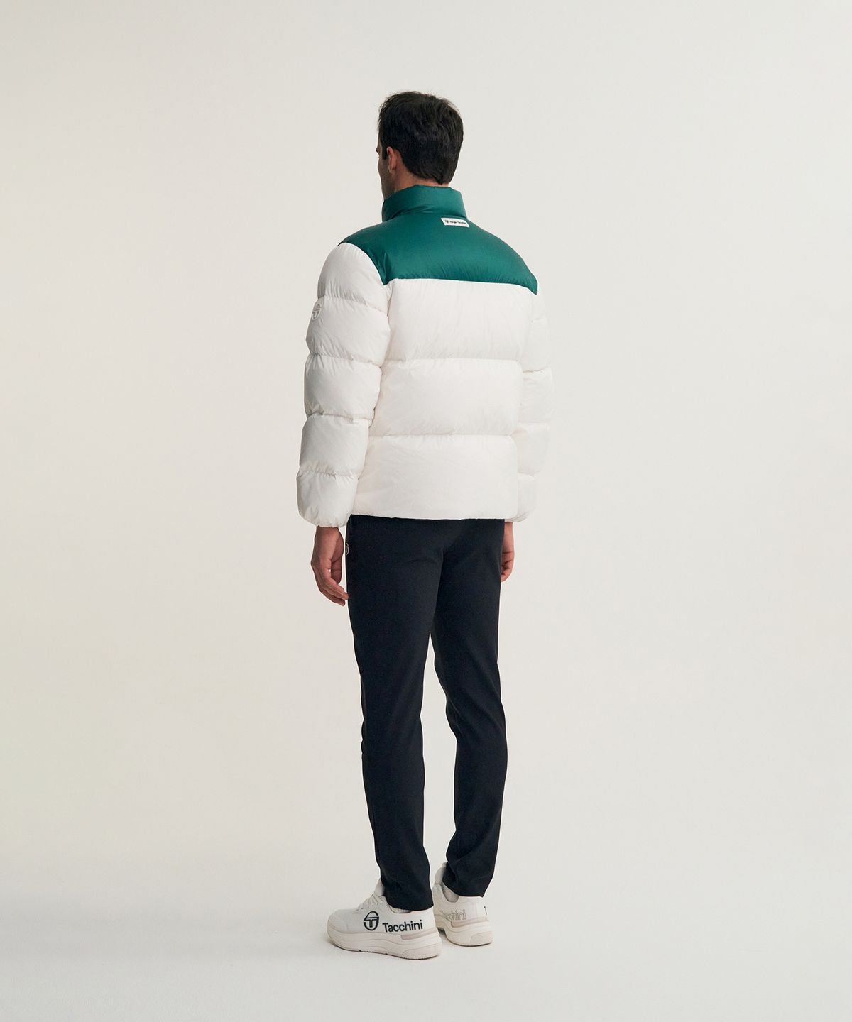 세르지오 타키니(SERGIO TACCHINI) M 쿠쉬웜 숏 다운점퍼 (Green)