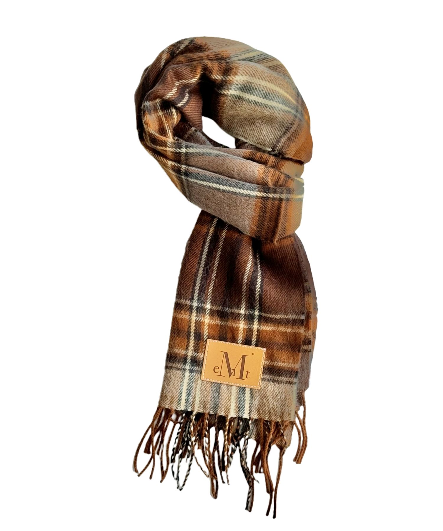 MUSINSA公式 | MUCENT Signature Check Muffler (38 Colors)