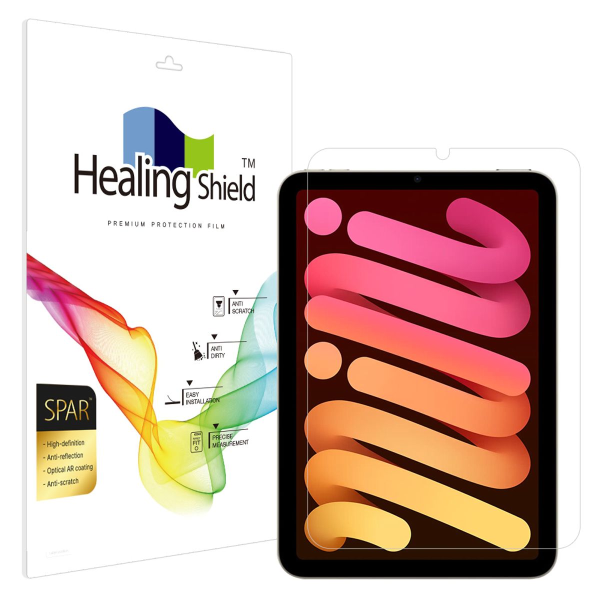 힐링쉴드(HEALINGSHIELD) 아이패드 미니 7세대/6세대 8.3 슈페리어 AR 고화질 액정보호필름
