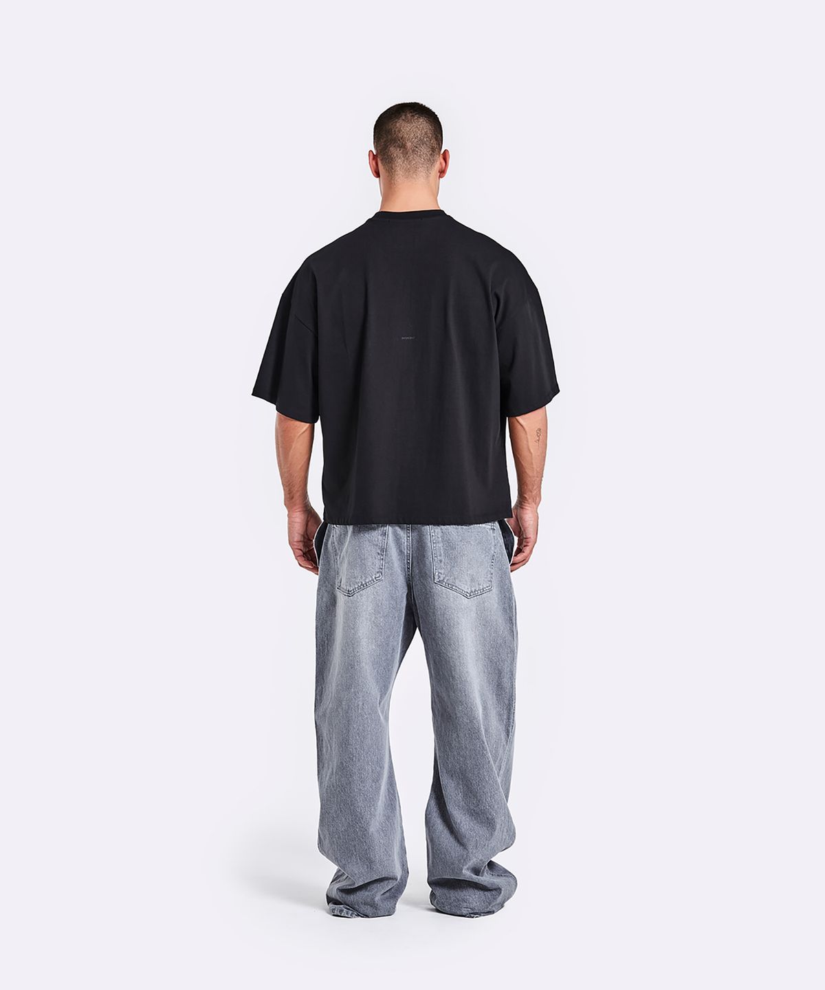 51퍼센트(51PERCENT) Oversized T-shirt - Black
