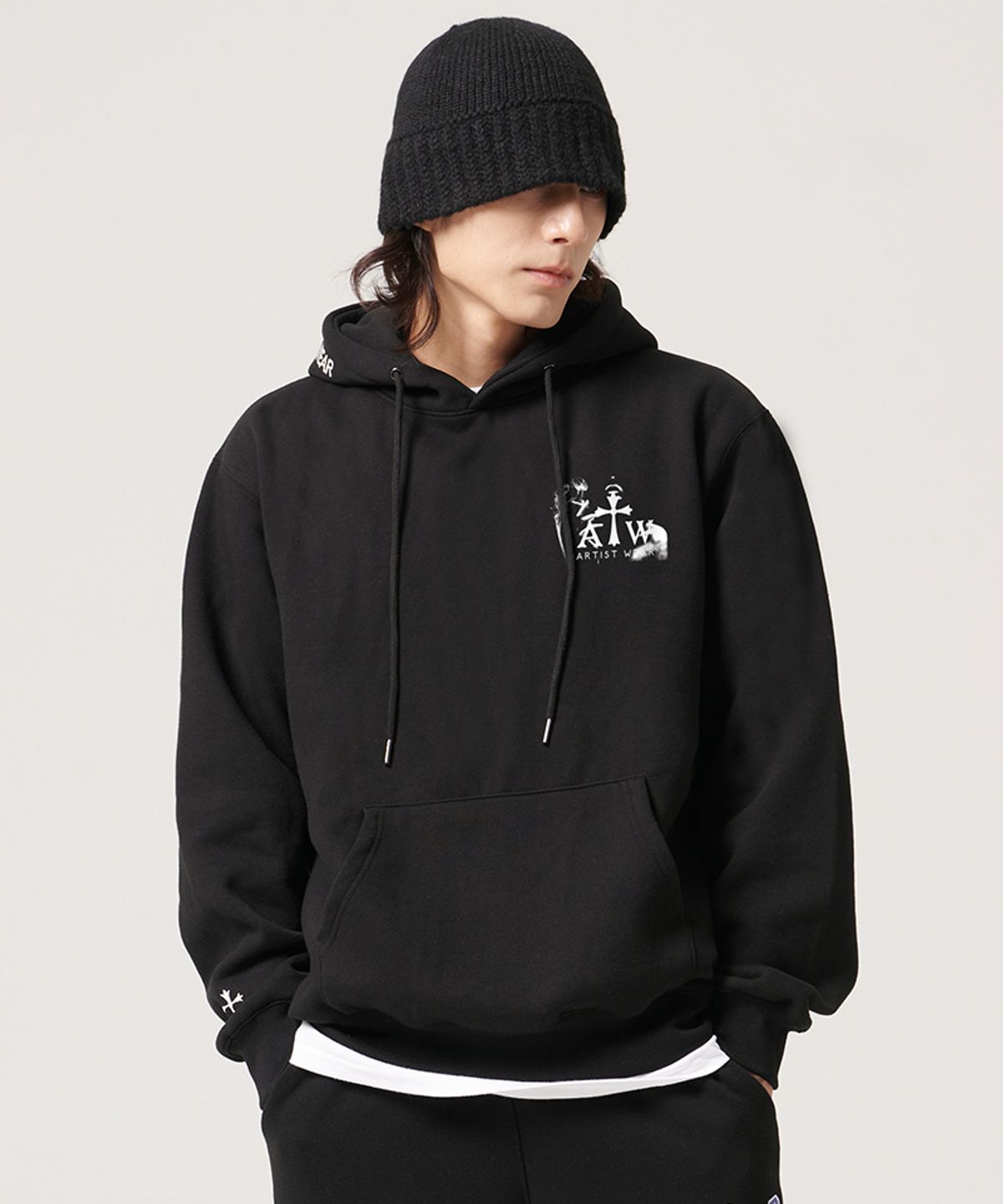 아티스트웨어(ARTISTWEAR) [ATW] 스모크 후드티