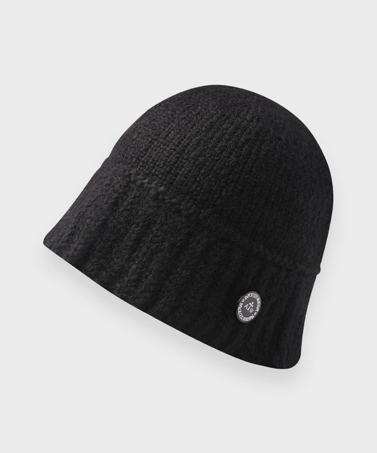 아티스트웨어(ARTISTWEAR) [5COLORS] 원버튼 울 니트 비니