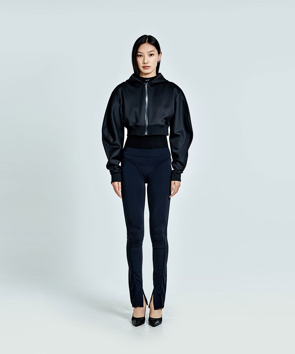 Miu Miu Embroided Logo Zip Up Hoodie - SRM – SHENGLI ROAD MARKET