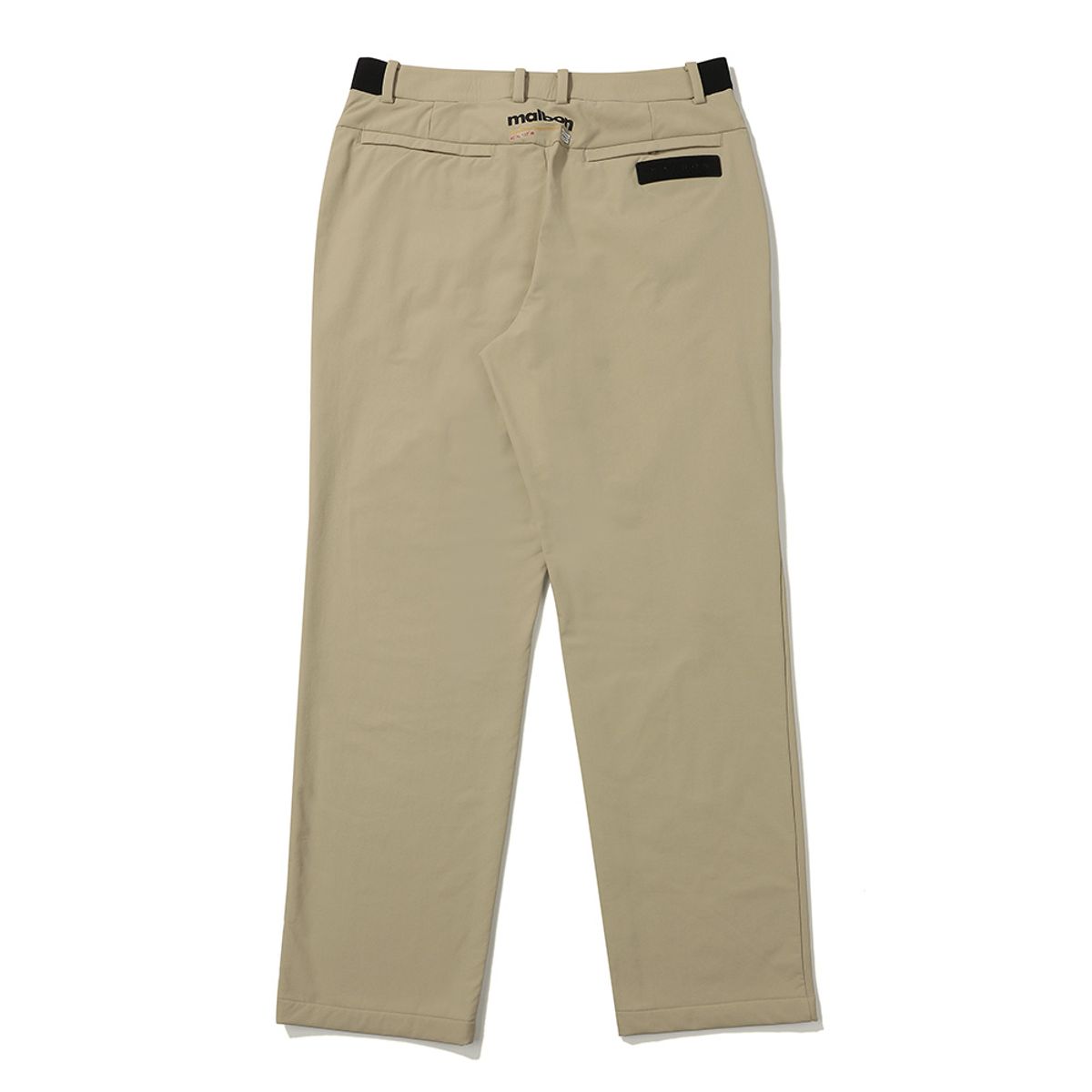 말본 골프(MALBON GOLF) 세미 와이드 기모 팬츠 BEIGE (MAN)
