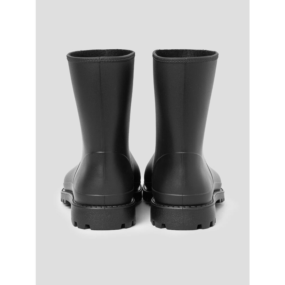 숄(SCHOLL) (WOMEN) 숏 레인부츠  블랙 (HH49K2T435)