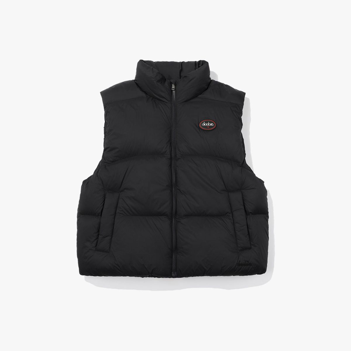 디아도라(diadora) 베라피우마 푸퍼 패딩 베스트 BLACK