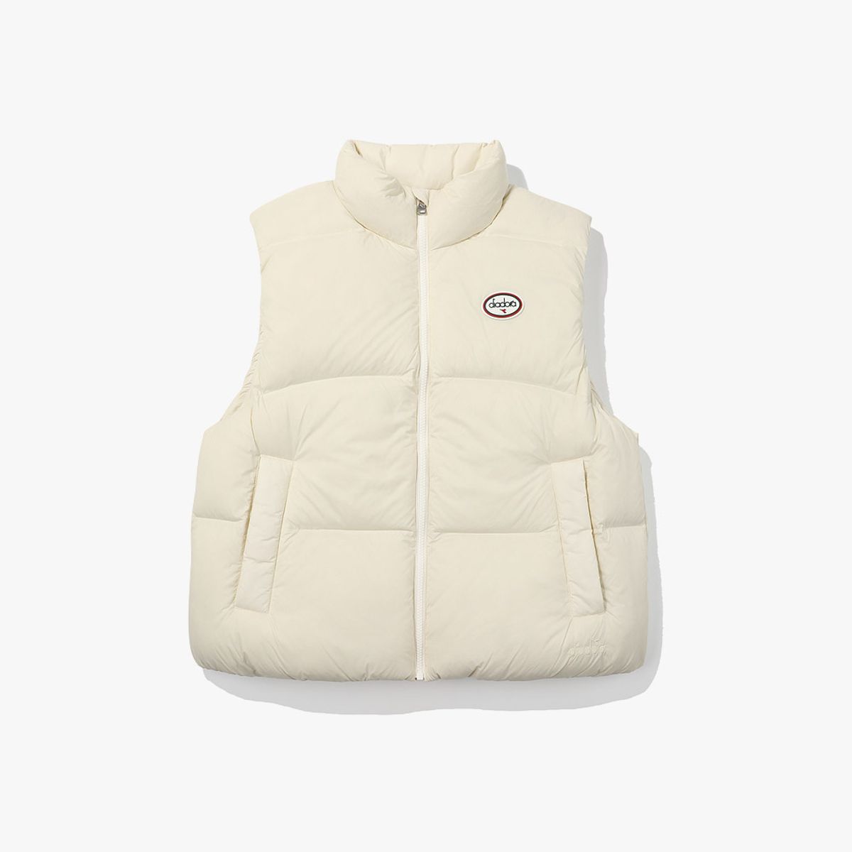 디아도라(diadora) 베라피우마 푸퍼 패딩 베스트 IVORY