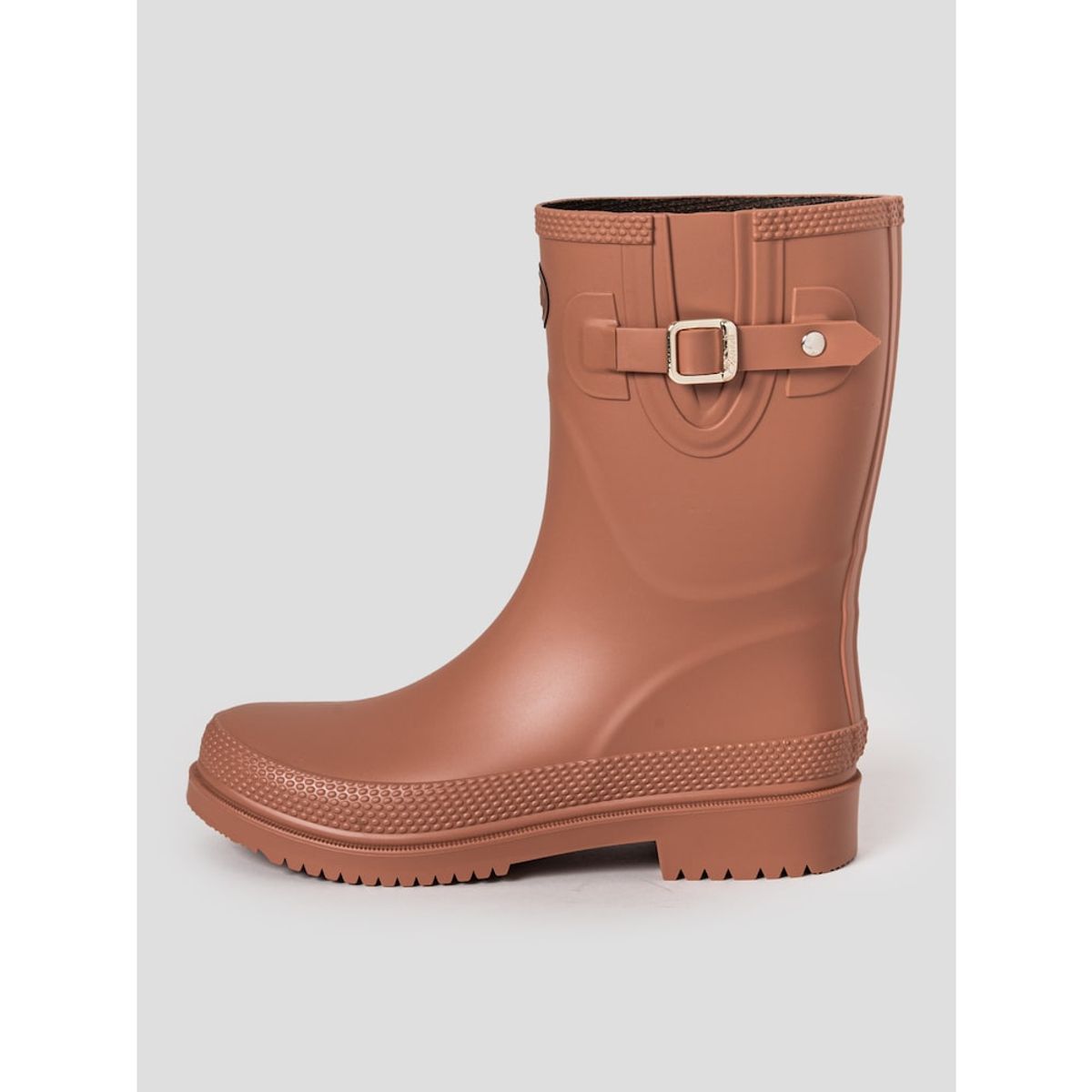 숄(SCHOLL) (WOMEN) 버클 미들 레인부츠  브릭 (HH49K2T41C)