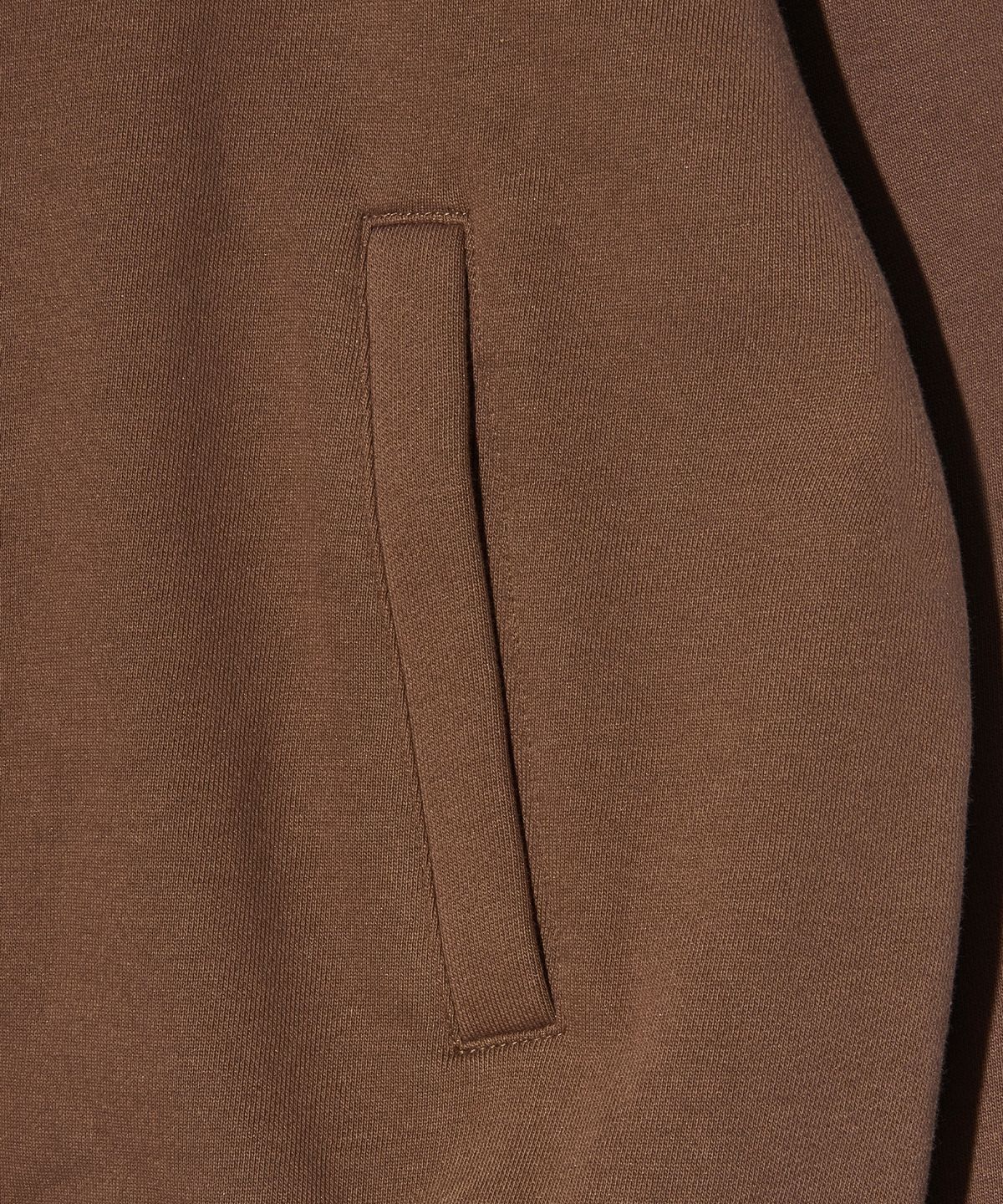 피스메이커(PIECE MAKER) [2TYPE] PCE APPLIQUE ZIP HOODIE (BROWN)