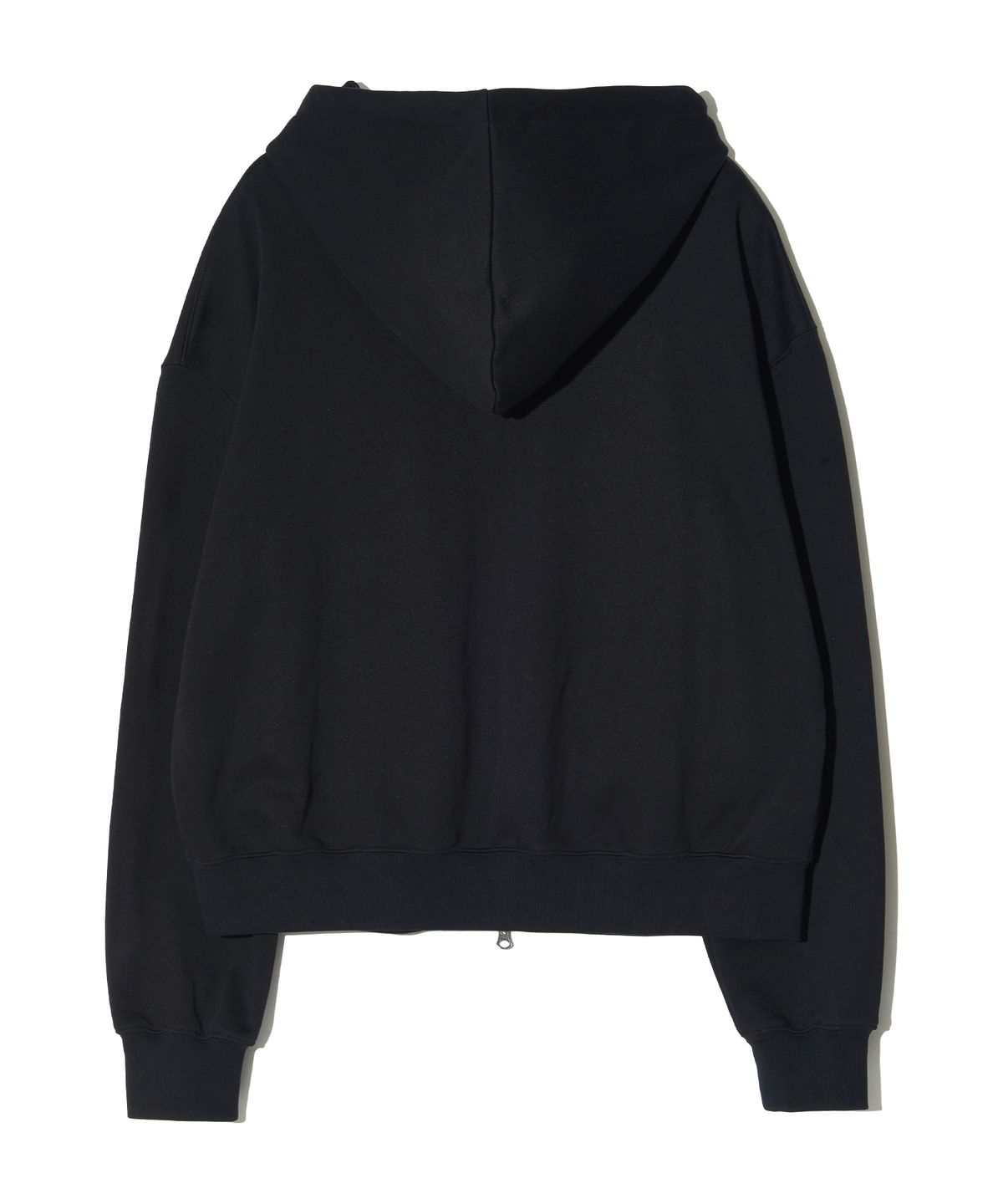 피스메이커(PIECE MAKER) [2TYPE] PCE APPLIQUE ZIP HOODIE (BLACK)