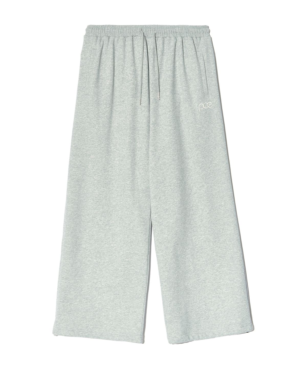 피스메이커(PIECE MAKER) PCE POCKET APPLIQUE SWEAT PANTS (GREY)