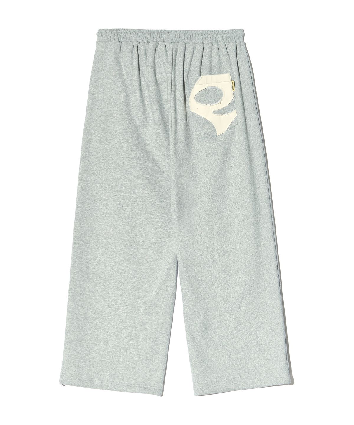 피스메이커(PIECE MAKER) PCE POCKET APPLIQUE SWEAT PANTS (GREY)
