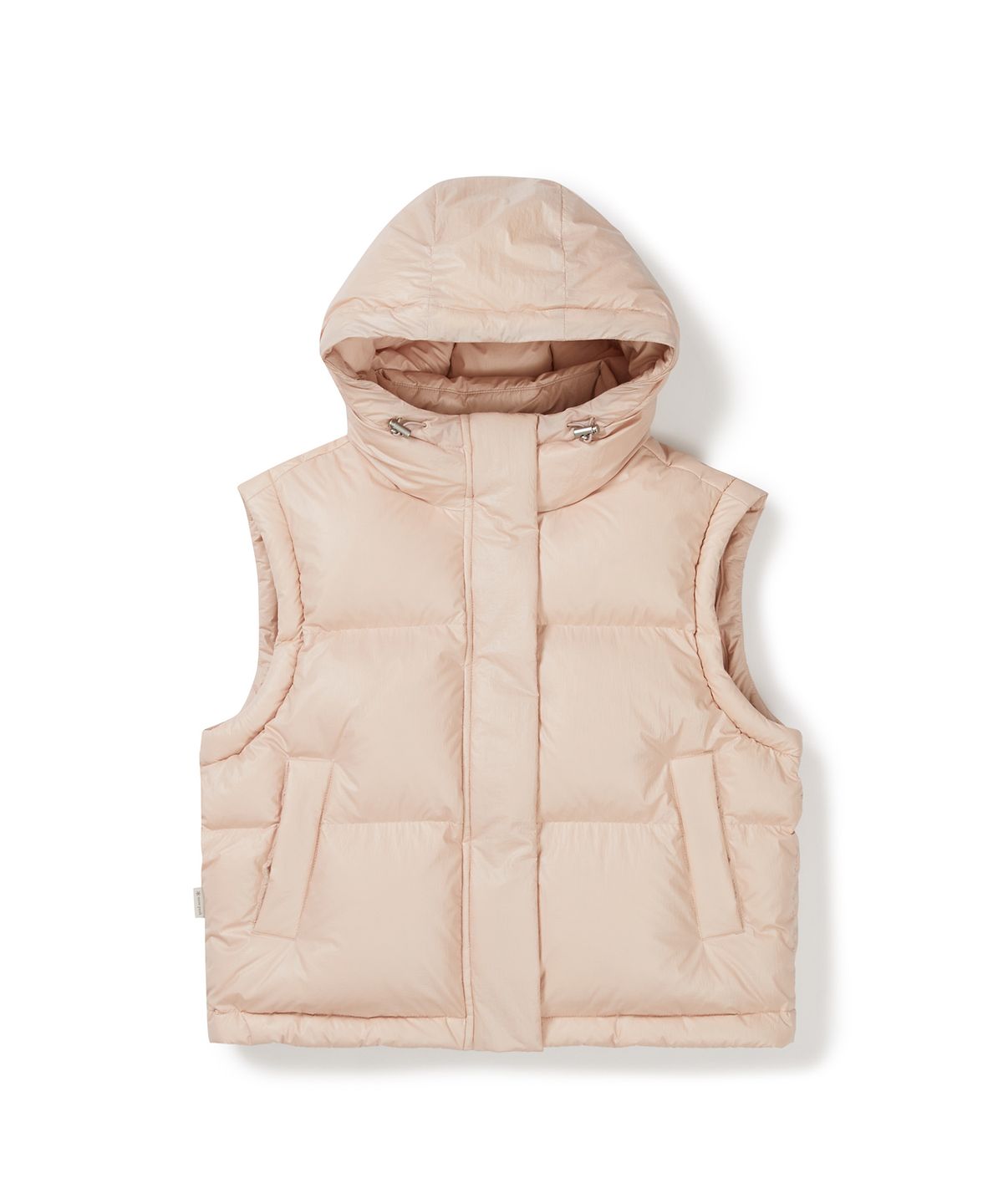 스노우피크 어패럴(SNOWPEAK APPAREL) 글로시 여성 후드 디테쳐블 푸퍼 다운 자켓 (S24WWTDJ23) Light Pink