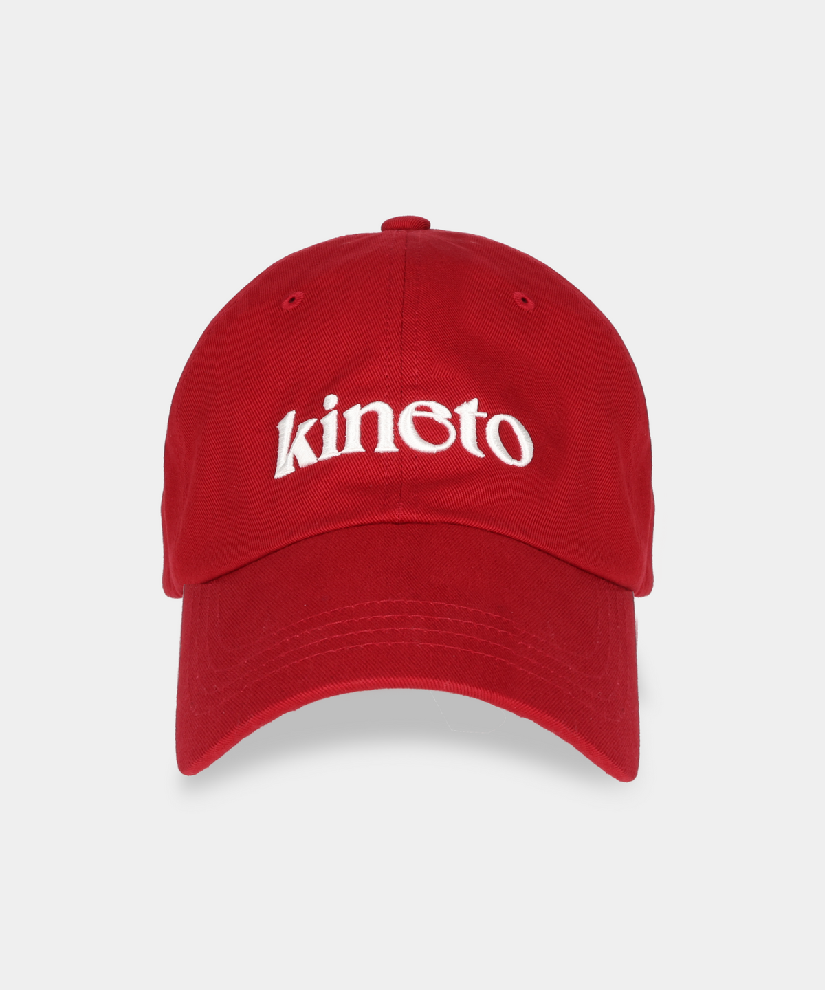 키네토(KINETO) 시그니처 로고 볼캡_레드