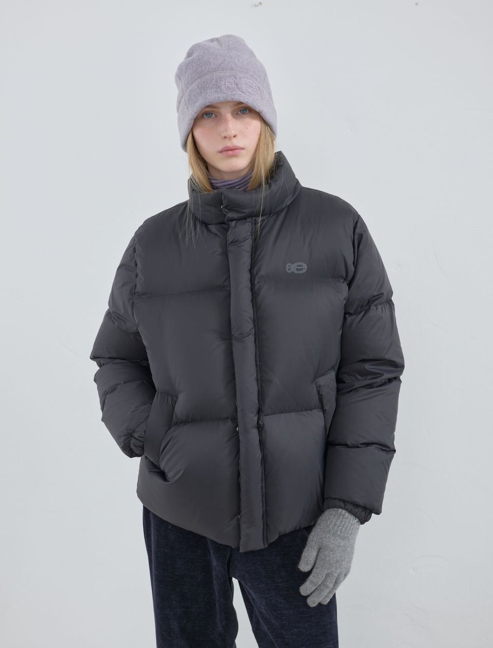 MUSINSA | ENZO BLUES Fleece Beanie (Lavender)