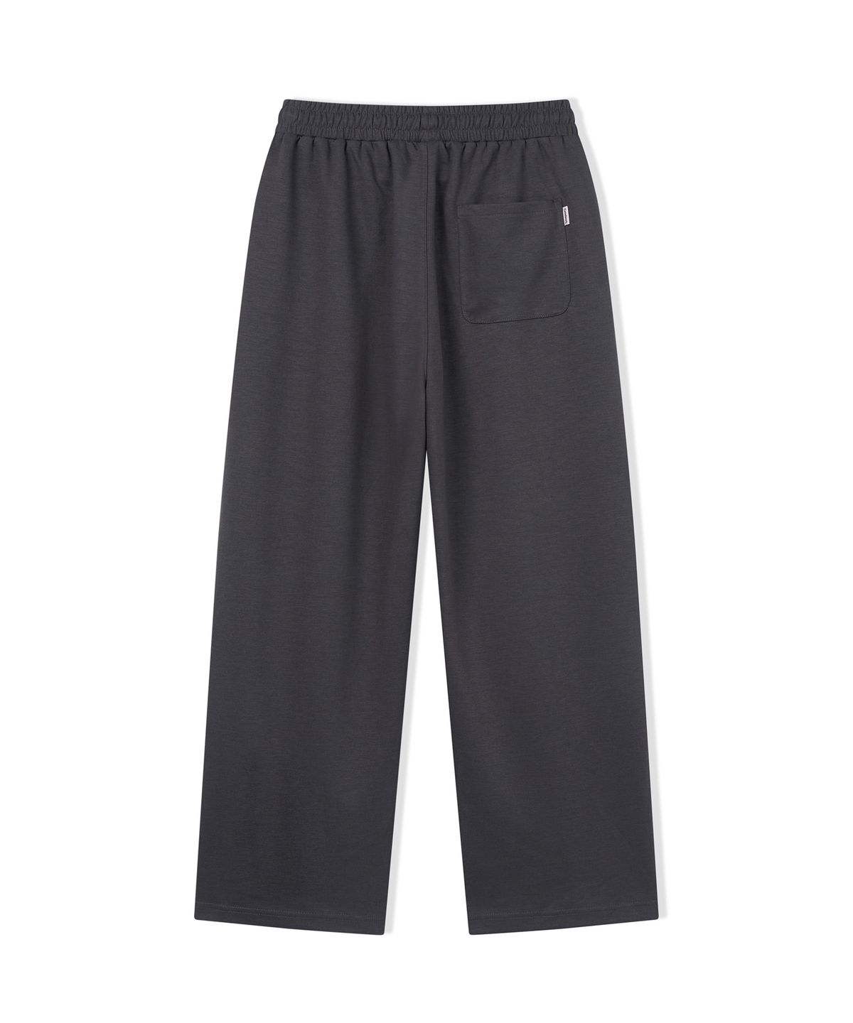 카멜워크(CAMEL WORK) 원 턱 와이드 스웨트팬츠(차콜)