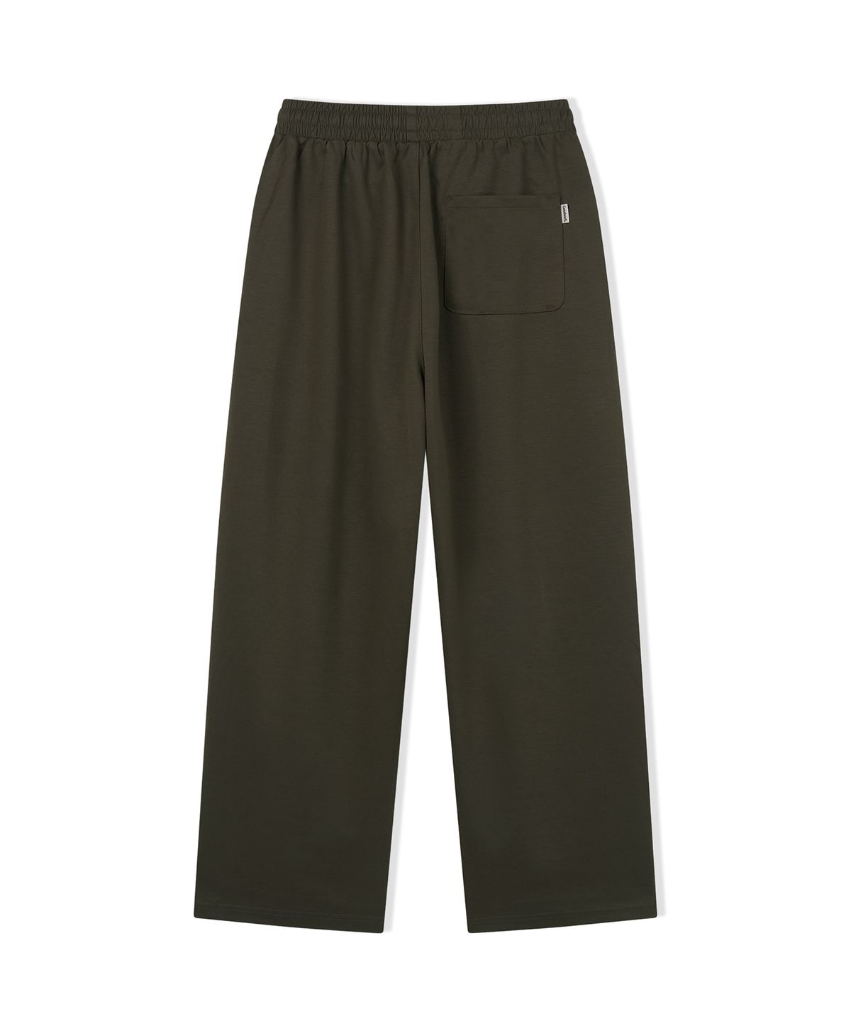 카멜워크(CAMEL WORK) 원 턱 와이드 스웨트팬츠(카키)