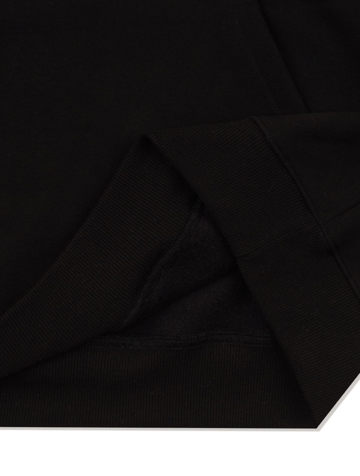 라 메종 스튜디오(LA MAISON STUDIO) [기모]UNISEX 빈티지 체크 넘버링 헤비테리 후드 블랙(FCE4TS655K)
