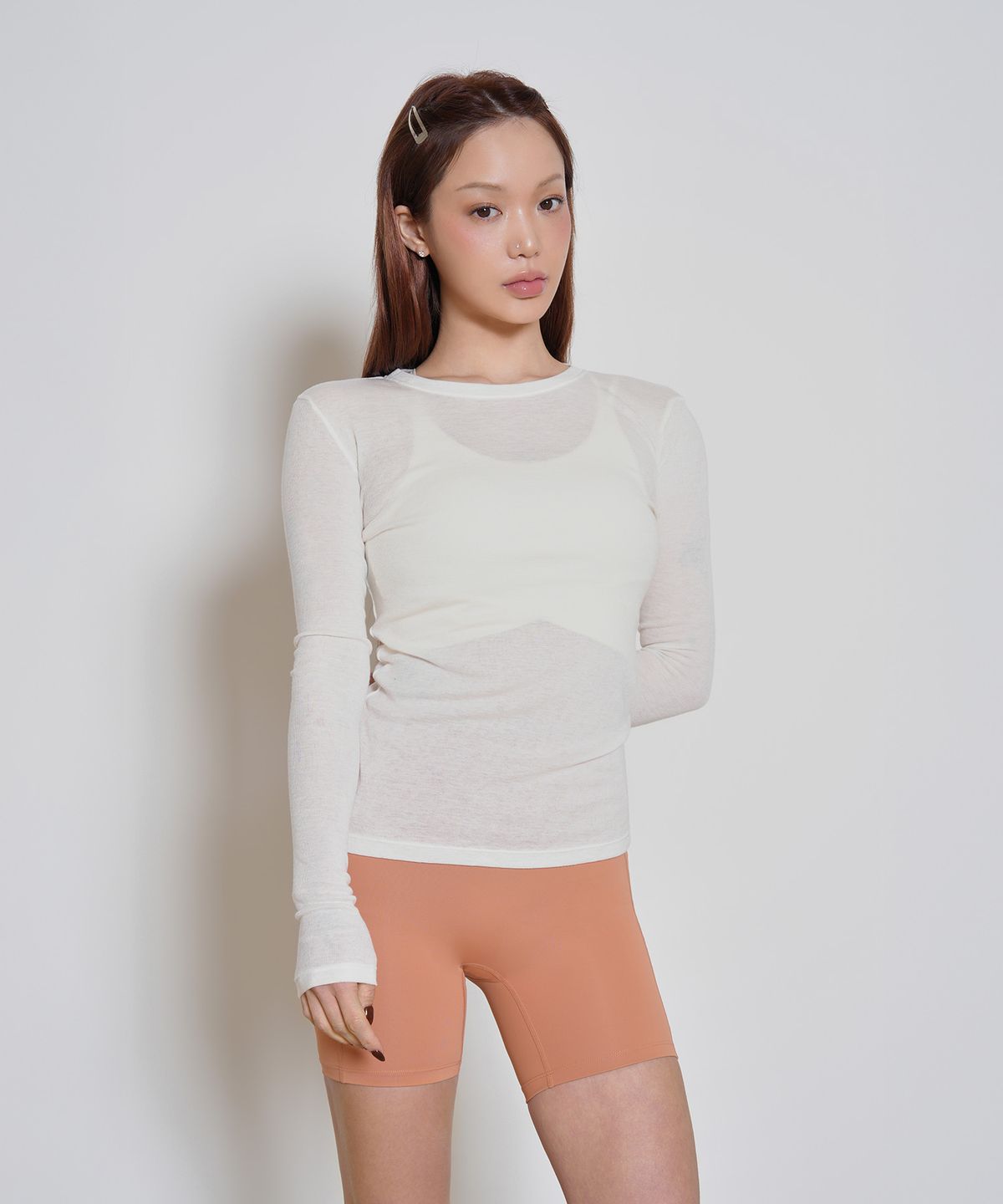 콘치웨어(CONCHWEAR) 슬림 텐셀 롱 슬리브 (5color)