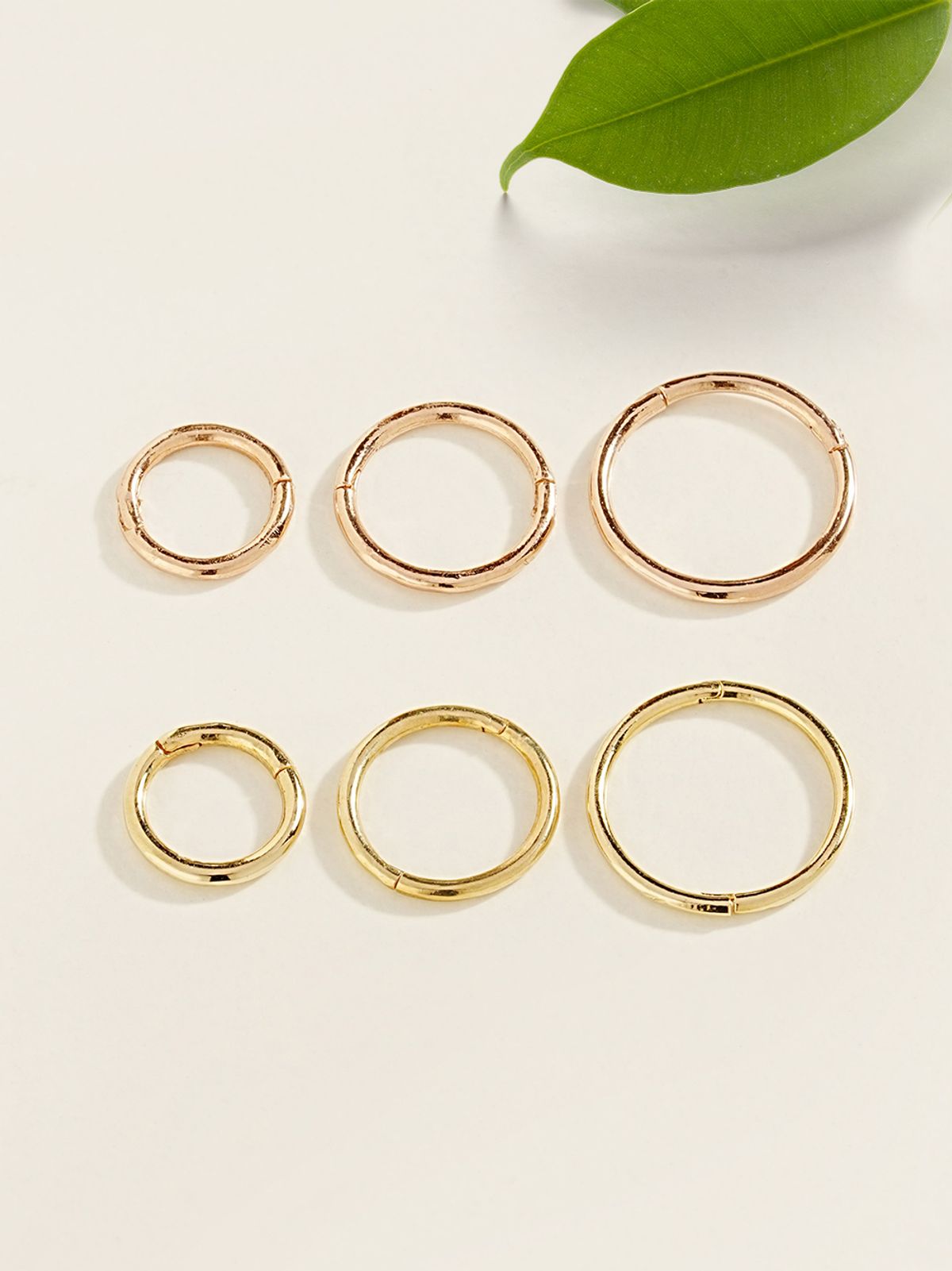 미니멀피어싱(MINIMALPIERCING) 14K 세그먼트 이너컨츠 귓바퀴 링 피어싱 귀걸이