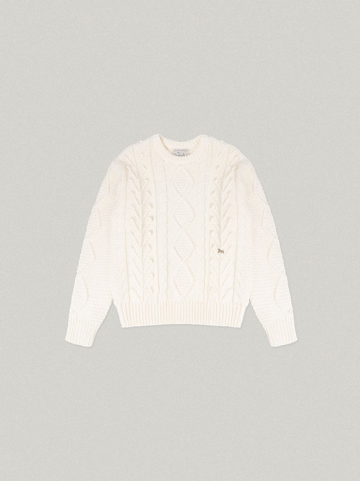폴뉴아(FOLNUA) BUZZI BULKY KNIT [IVORY]