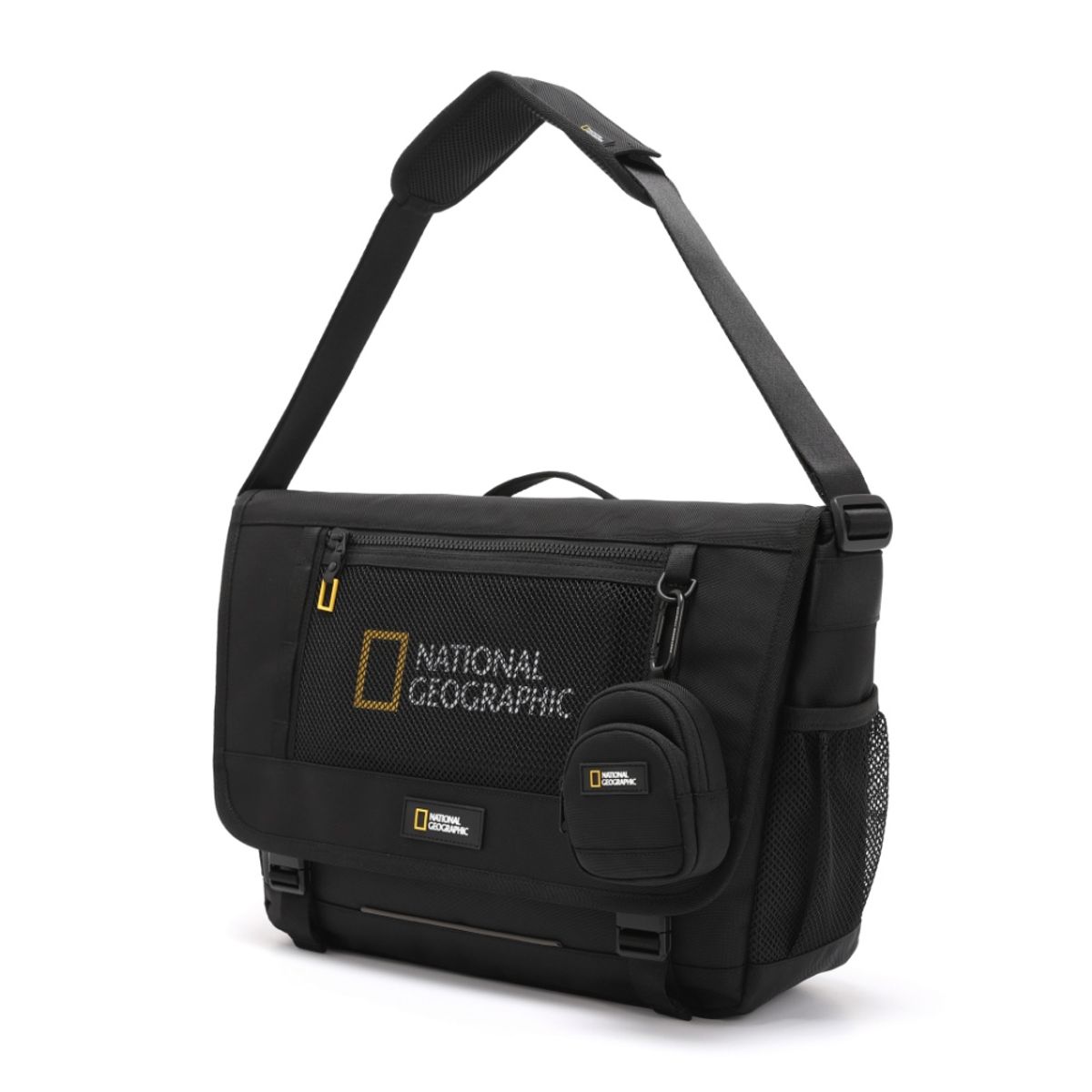 내셔널지오그래픽(NATIONALGEOGRAPHIC) N255ACR510 파치 메신저백 BLACK