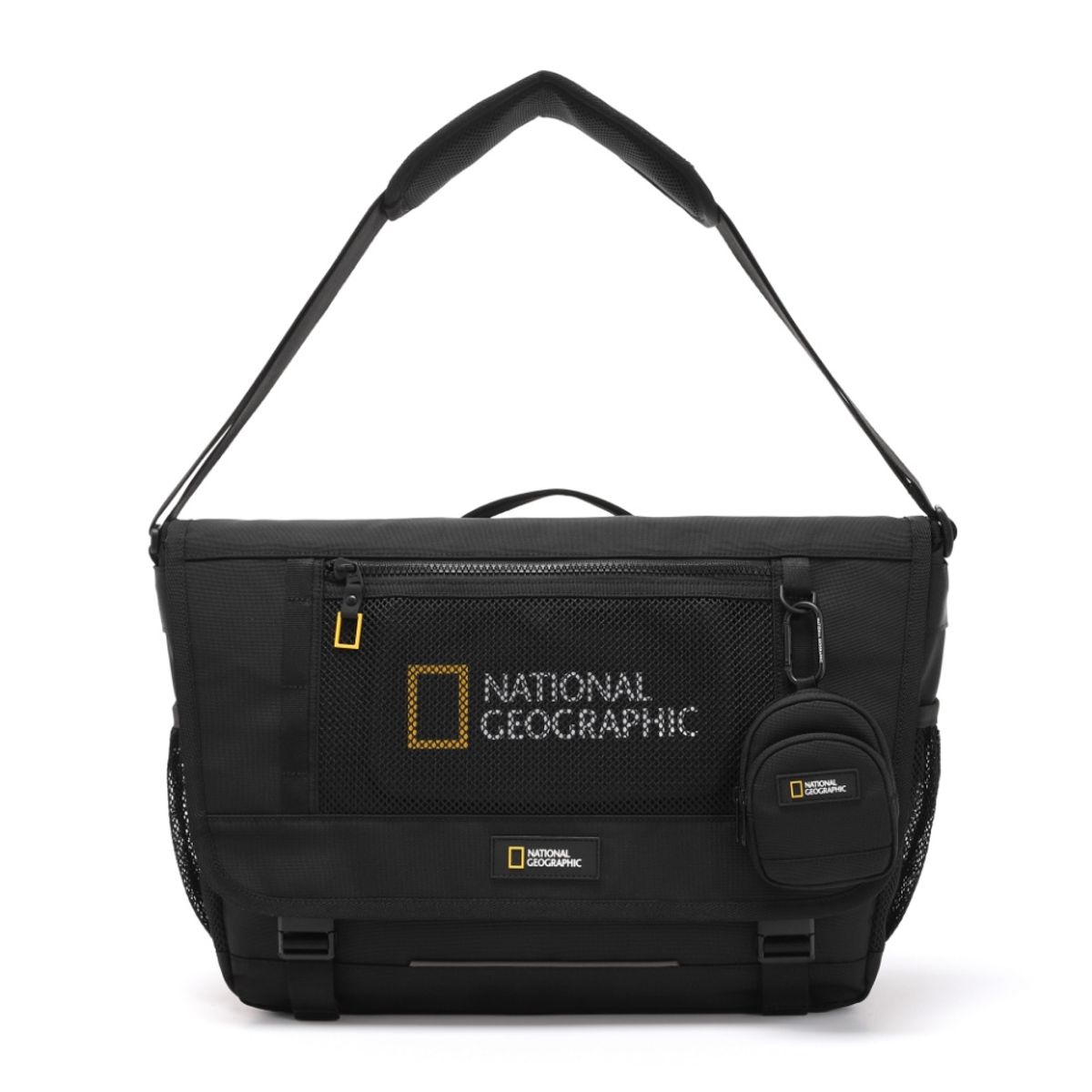 내셔널지오그래픽(NATIONALGEOGRAPHIC) N255ACR510 파치 메신저백 BLACK