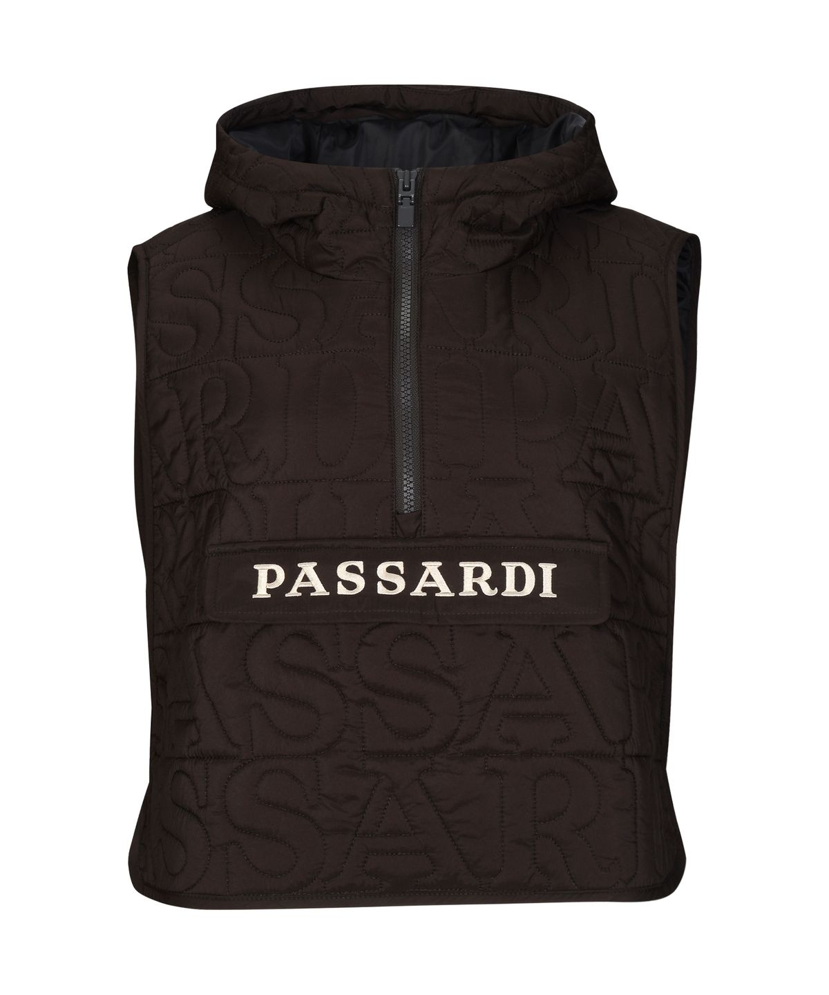 파사디 골프(PASSARDI GOLF) 로고퀼팅 후디드 베스트