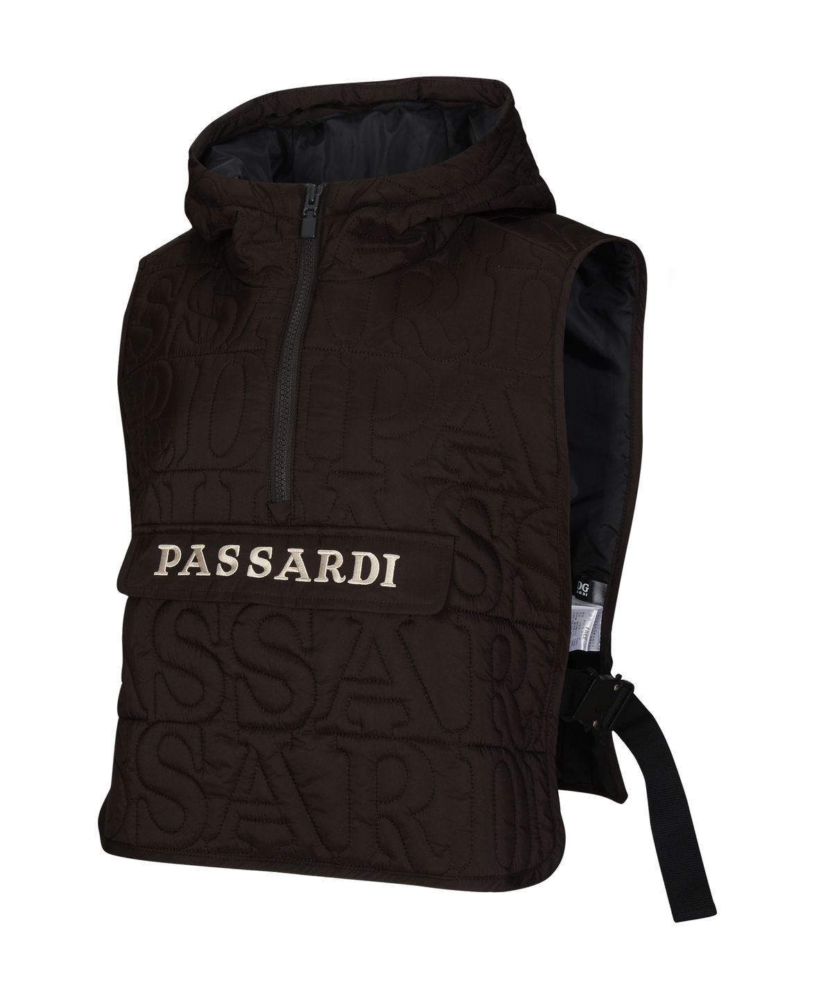 파사디 골프(PASSARDI GOLF) 로고퀼팅 후디드 베스트