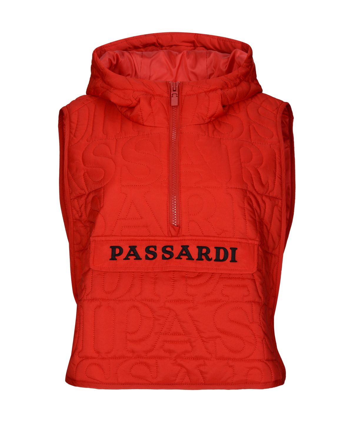 파사디 골프(PASSARDI GOLF) 로고퀼팅 후디드 베스트
