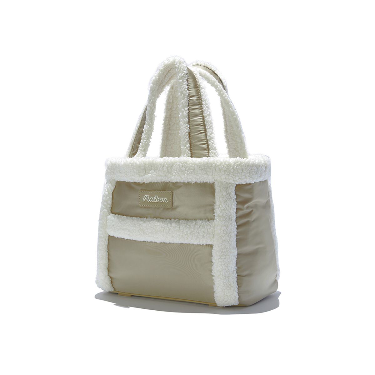 말본 골프(MALBON GOLF) 말본 퀼팅 버킷 토트백 BEIGE (WOMAN)