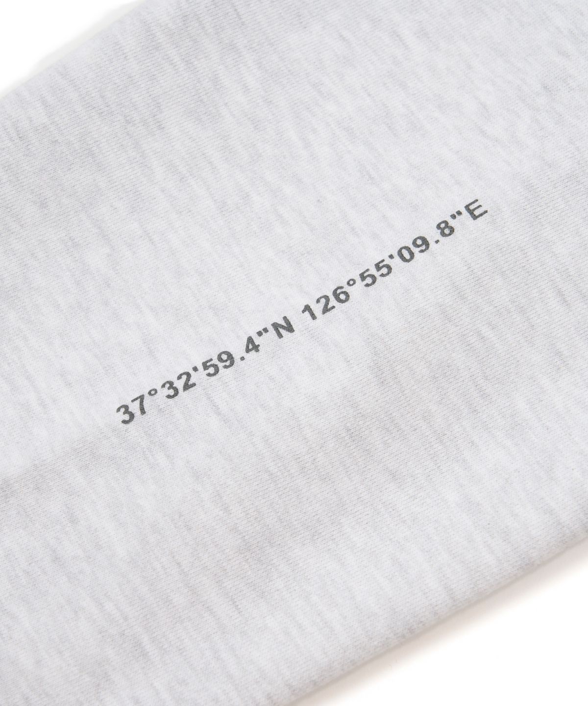 스티그마(STIGMA) Tech Pocket Oversized Hoodie White Melange