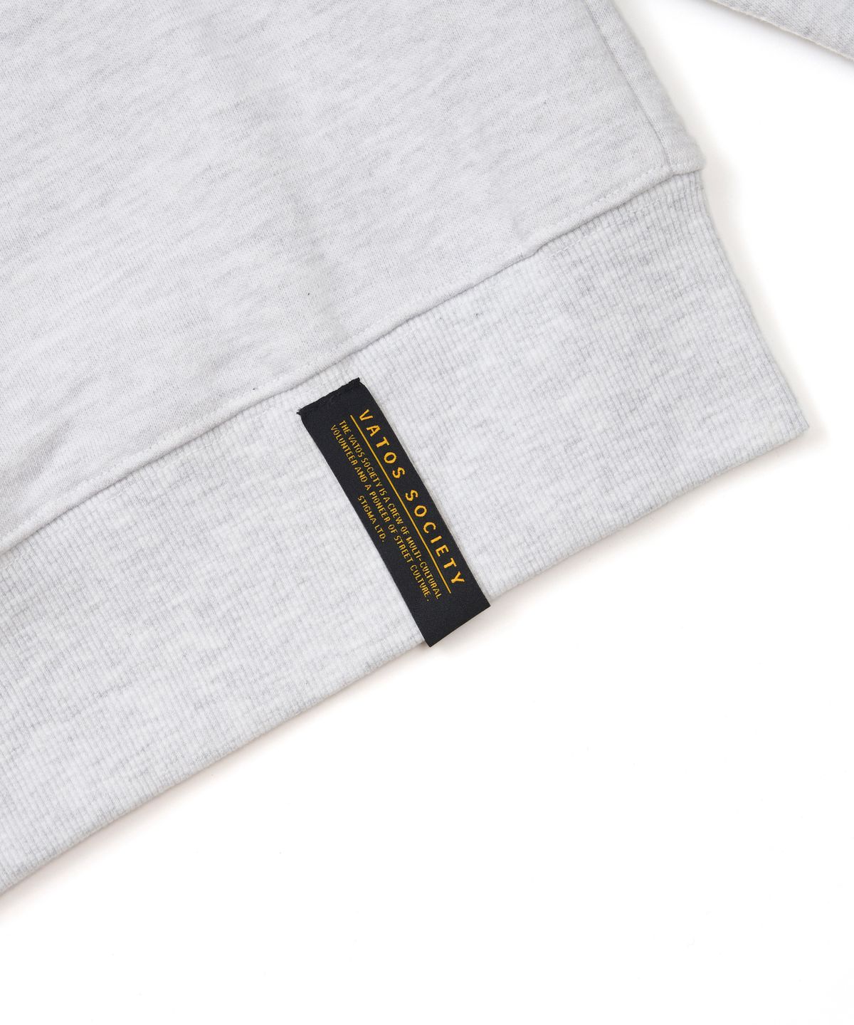 스티그마(STIGMA) Tech Pocket Oversized Hoodie White Melange