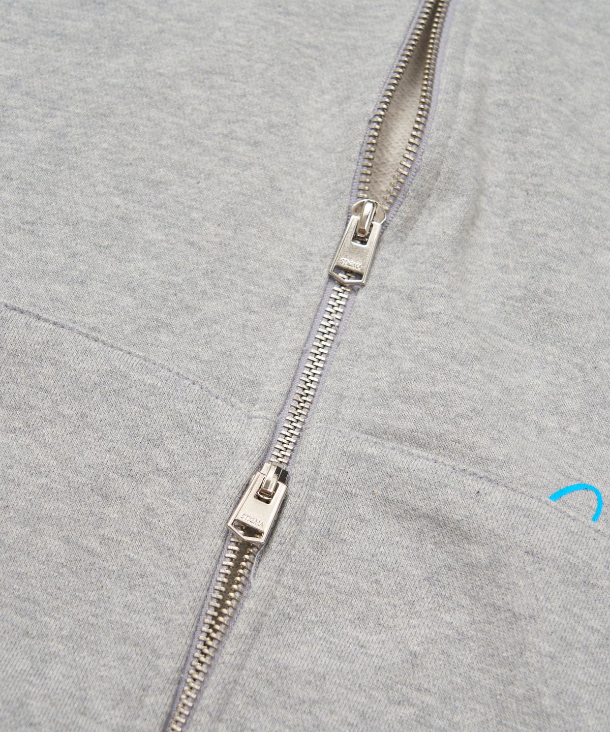 스티그마(STIGMA) The World Oversized Zip-up Hoodie Melange