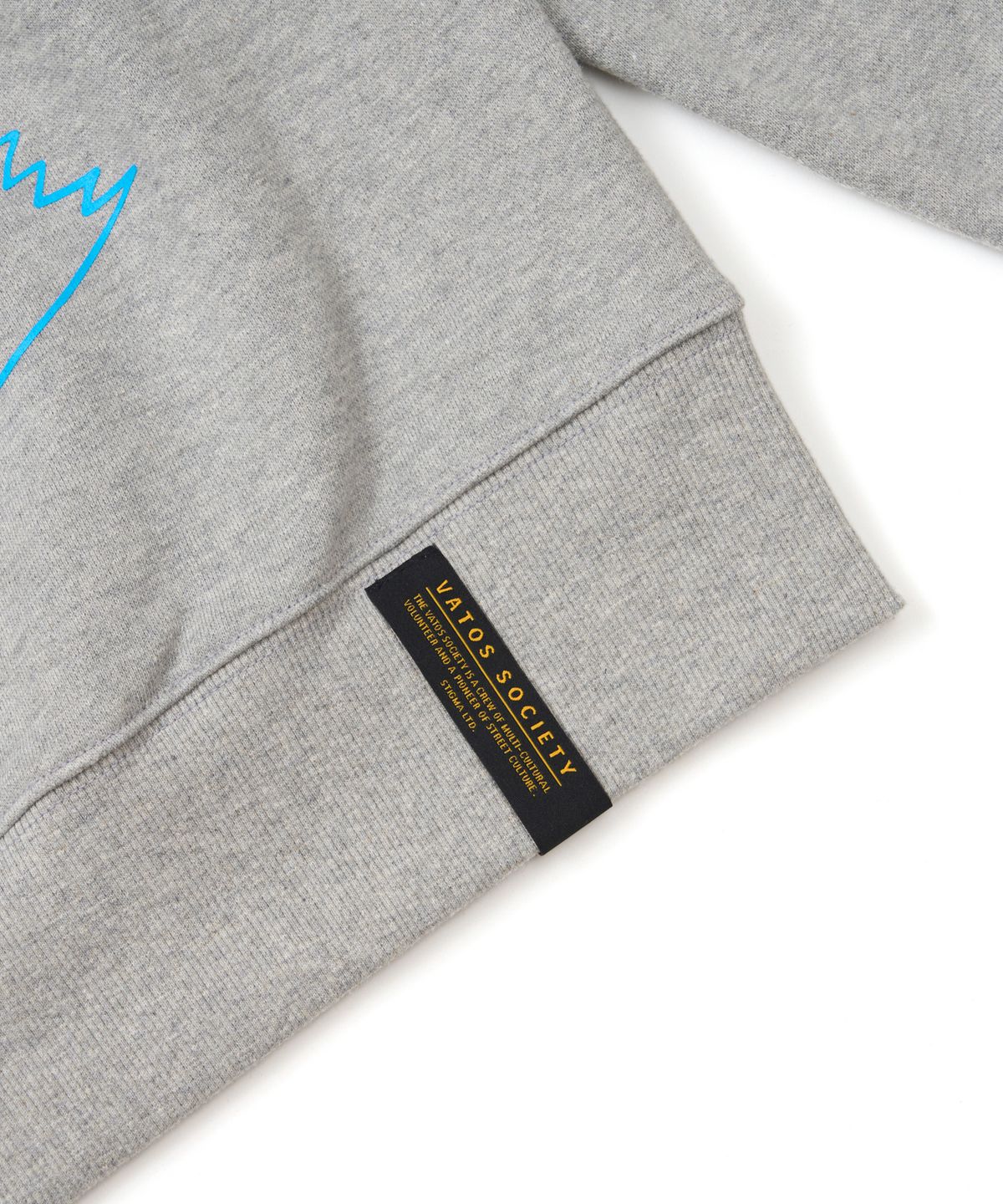 스티그마(STIGMA) The World Oversized Zip-up Hoodie Melange