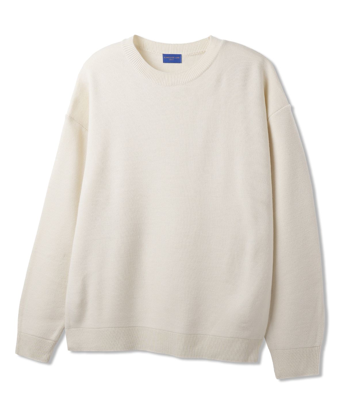 앨빈클로(ALVINCLO) [DE LUXE] 자카드 라운드 니트 DLX1501 (6 COLOR)