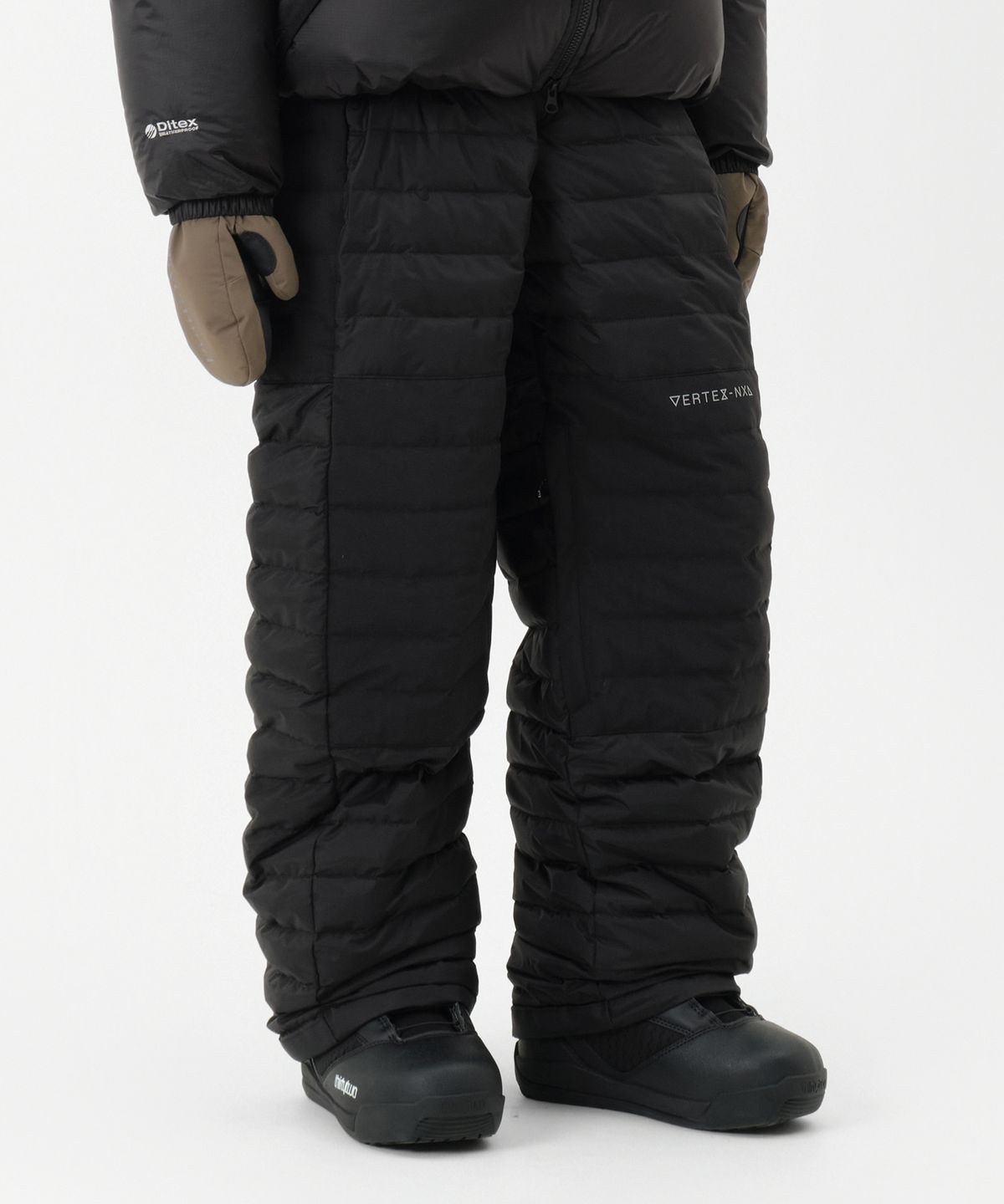 디미토(DIMITO) EASY DOWN PANTS BLACK