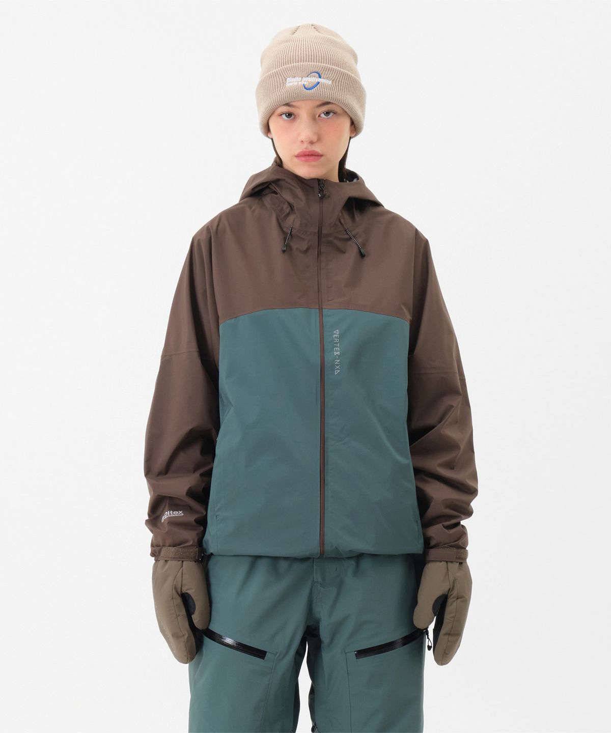 디미토(DIMITO) VTX WIND 3L JACKET DARK BROWN