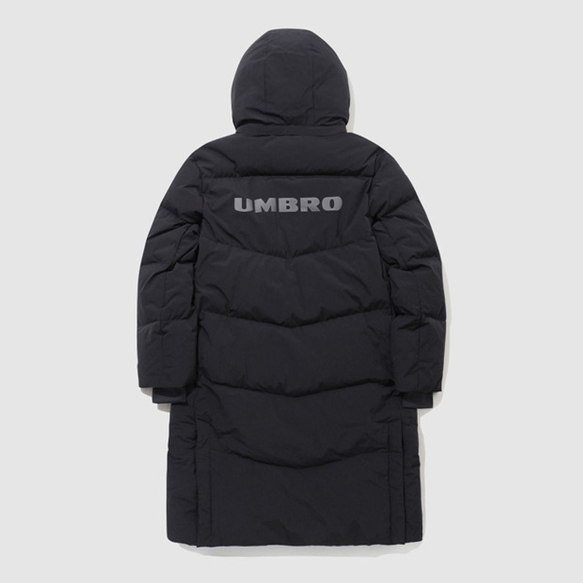 엄브로(UMBRO) 액티브 플라이트 롱 구스다운 자켓 블랙(UP423SDJN2)