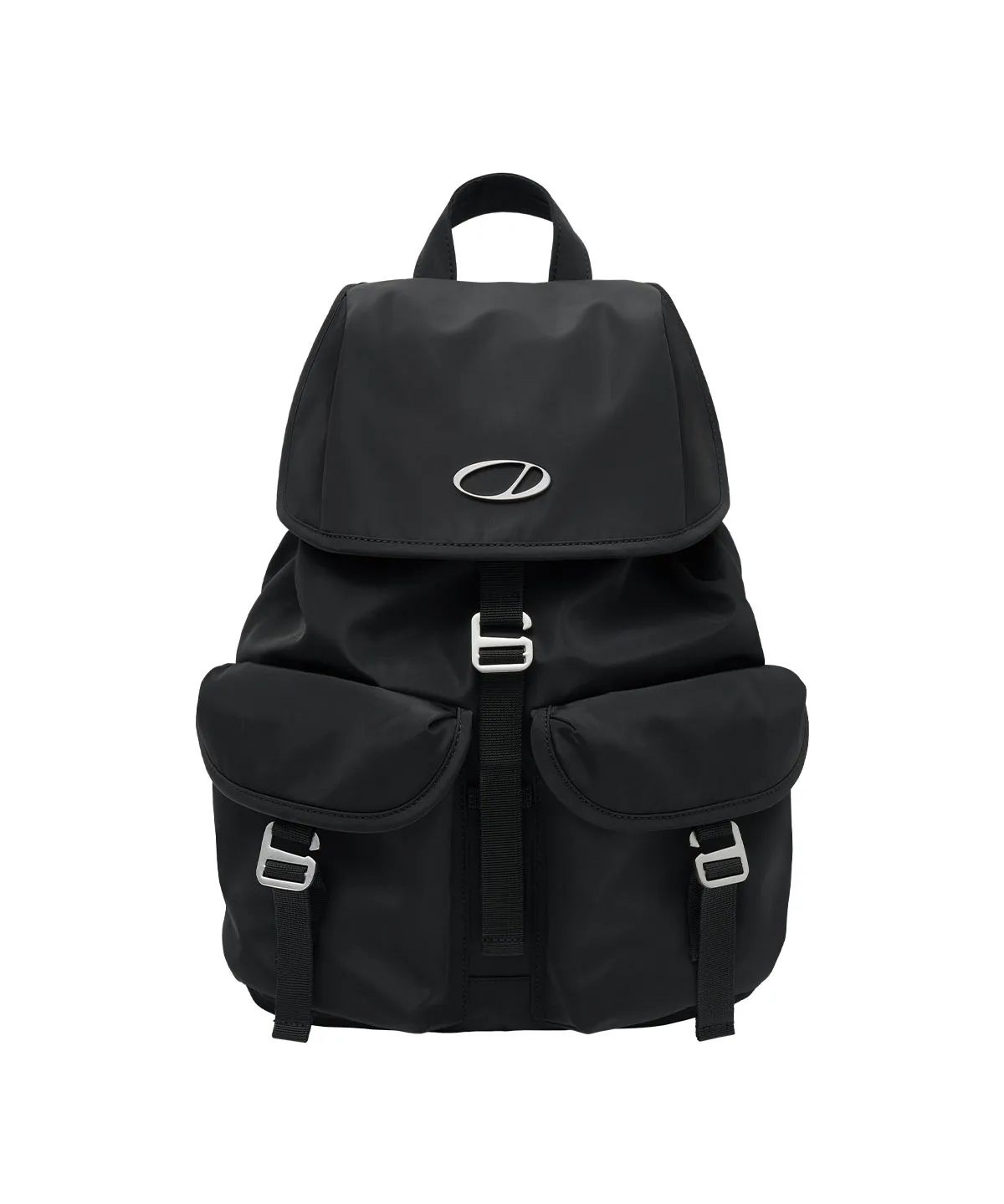 ODDSTUDIO ■ SIGNATURE TWO POCKET BACKPACK MUSINSA | ODDSTUDIO SIGNATURE TWO POCKET BACKPACK - BLACK