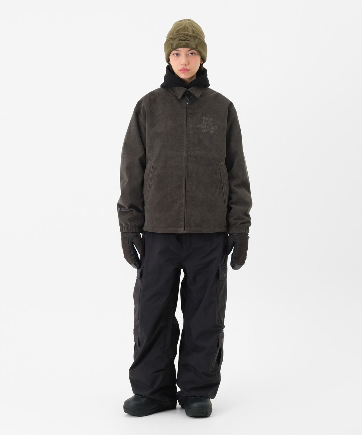 디미토(DIMITO) GTX CORDUROY JACKET SHADOW GREY