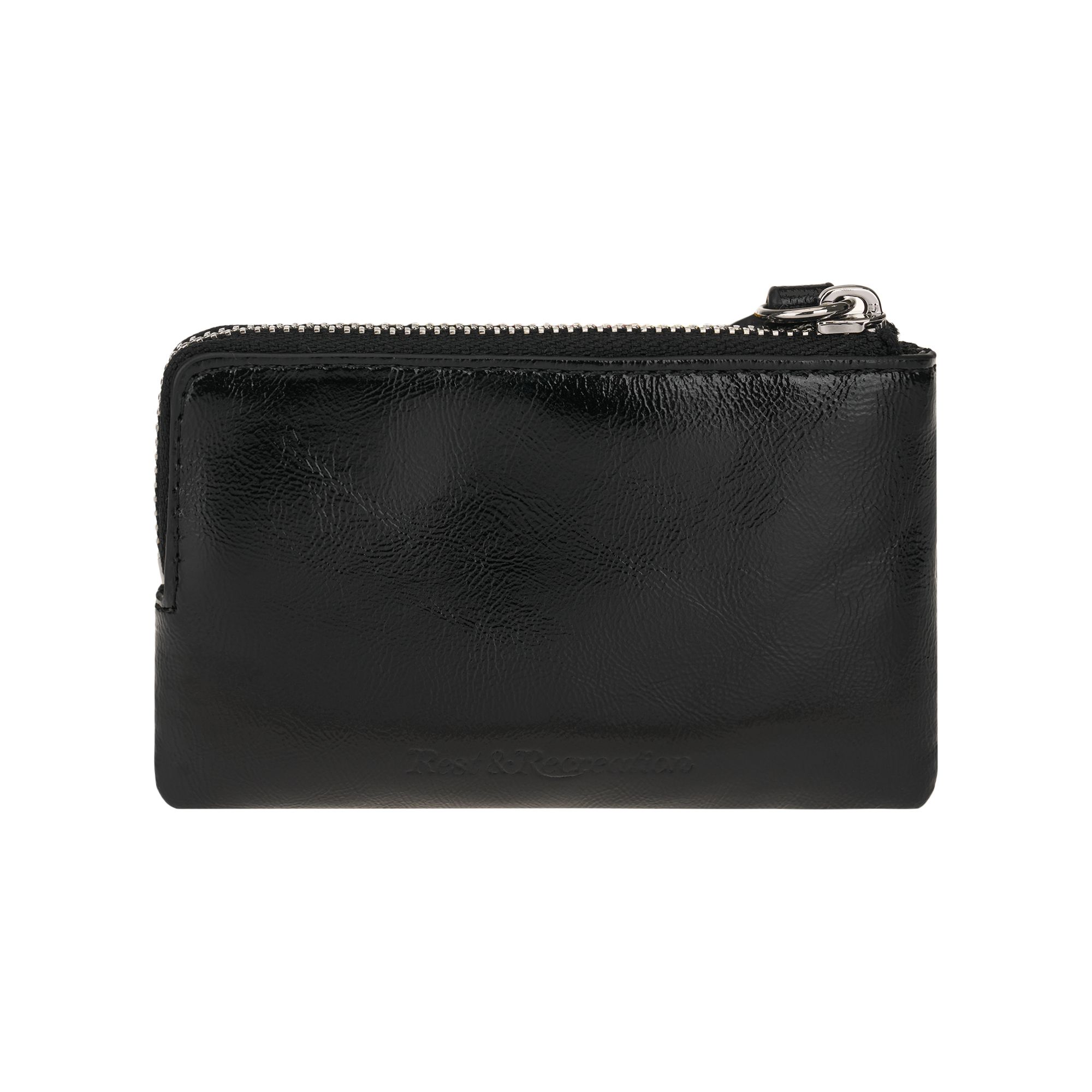 MUSINSA | REST&RECREATION LOGO MINI POUCH - BLACK