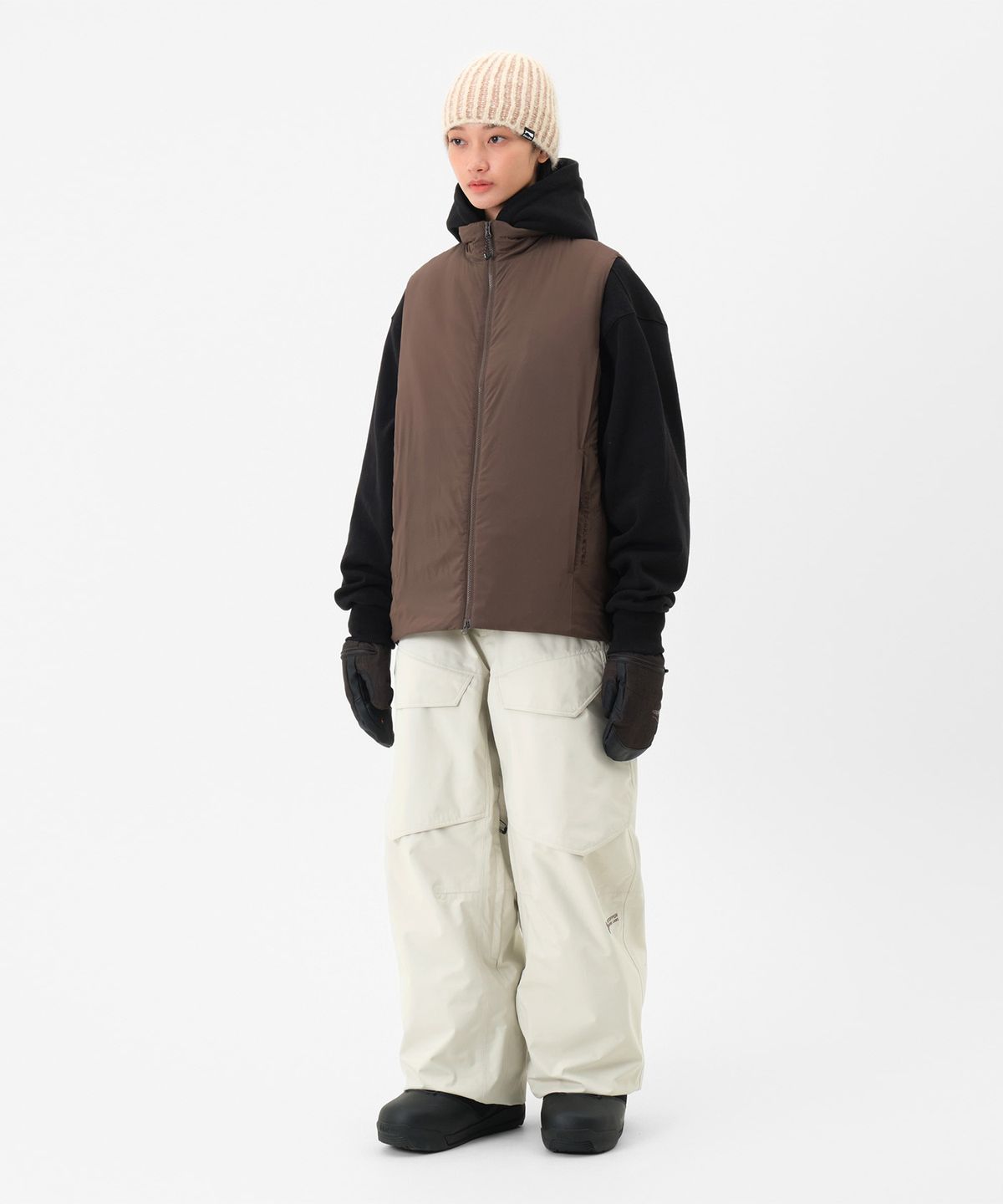 디미토(DIMITO) GTX PRIMALOFT VEST DARK BROWN