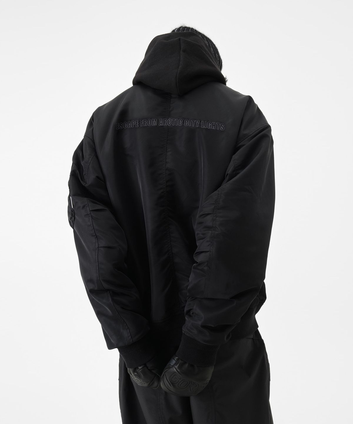 디미토(DIMITO) GTX MA-1 JACKET BLACK