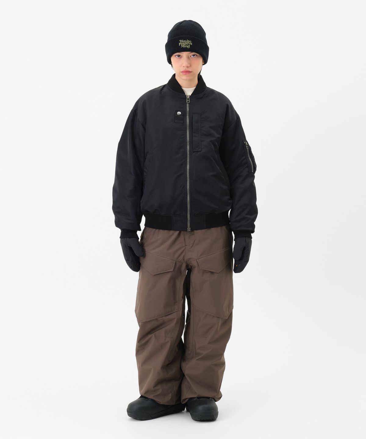 디미토(DIMITO) GTX MA-1 JACKET BLACK