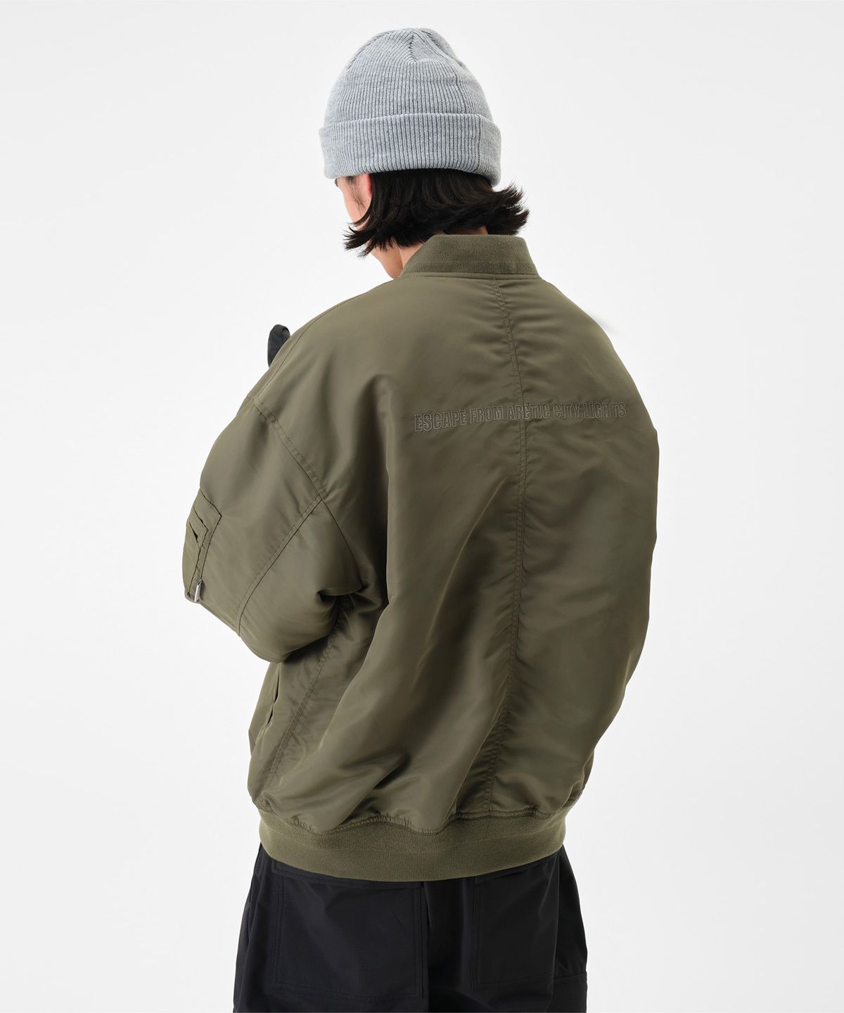 디미토(DIMITO) GTX MA-1 JACKET SLATE SAGE
