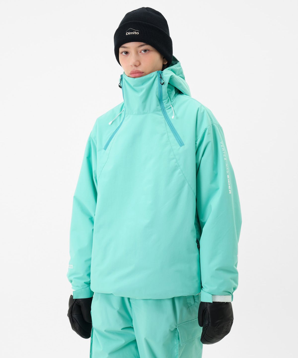 디미토(DIMITO) GTX PUFF PULLOVER JACKET LIGHT MINT