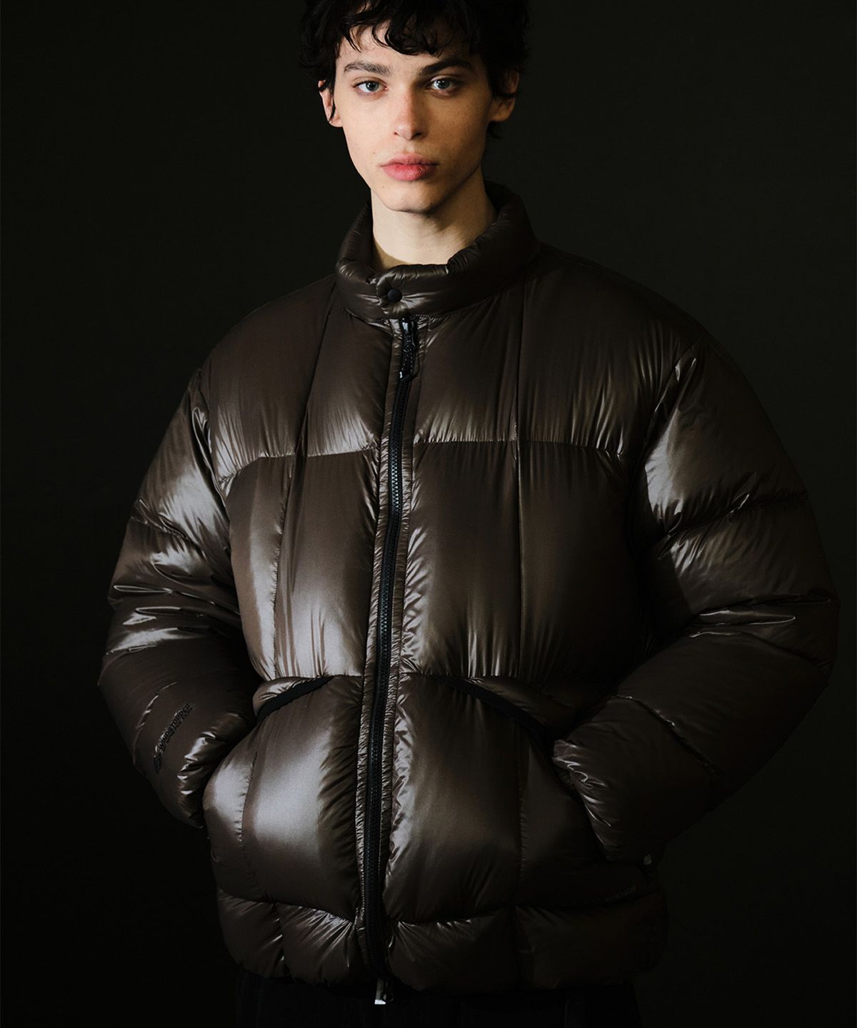 디미토(DIMITO) GTX EASY PLUS NH GOOSE DOWN JACKET DARK BROWN
